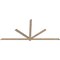 Ekena Millwork Kennewick Smooth Timber Gable Bracket, Douglas Fir, 108"W x 49"H x 1 1/2"D x 3 1/2"F, 11/12 Pitch GBW108X49X0204KEN00SDF - alternate 3
